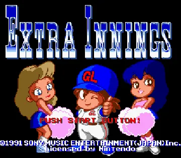 Extra Innings (USA) screen shot title